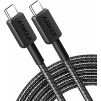 Anker 322 USB-C to USB-C Cable Nylon, 1. (1.80 m USB C Schwarz