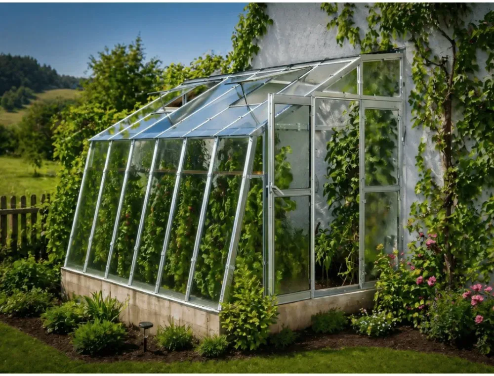 Hardwex Anlehngewächshaus Classic M 10,49 m (22,24 m2)
