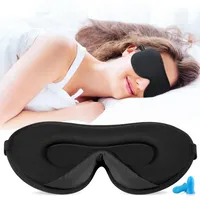Sommer Atmungsaktive 3D Schlafmaske, Boniesun 2023 Schlafmaske für Seitenschläfer, Vollständige Lichtblockierung Augenmaske für Männer & Frauen, ohne die Wimpern zu berühren