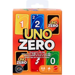 Mattel Games UNO Zero, Kartenspiel, Abwurf, 7 Jahr(e)