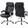 Duo Collection Theodor XXL Chefsessel schwarz