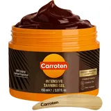 Carroten Intensive Tanning Gel 150 ml - Bräunungsbeschleuniger mit Kokosnussöl und Vitaminen A & E - Carotten Bräunungsgel für schnelle Bräunung