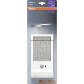 Osram Außenwandleuchte Solar 19,2 cm spritzwassergeschützt IP44 weiß