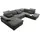 ed-lifestyle Wohnlandschaft U-Form 4-Sitzer Braun