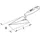 KS Tools Spitzkelle 160 mm (963.9553)