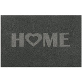 Andiamo Fußmatte Home Heart Kokos grau, 40 x 60 cm