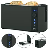 Balter Home Langschlitz-Toaster Grau