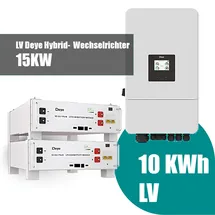 DEYE Hybrid-Wechselrichter SUN-15K-SG05LP3-EU-SM2) + 3x Deye SE-G5.1 Pro-B I 15,36 kWh Batteriespeicher