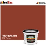 Dachfarbe Sockelfarbe Rustikalrot 4 kg Fassadenfarbe RAL Farbe Polymermembran