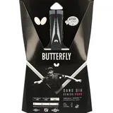 Butterfly Butterfly® DANG QIU GENIUS 3000 Tischtennisschläger | Tischtennis Racket Bat | ITTF zugelassen | Ergo Grip & Shock-Absorber-Tube | 2,0 mm Wakaba Belag | konkave Griffform | für technisch fortgeschritt
