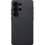pitaka Galaxy S25 Ultra PIN Button Case schwarz/grau