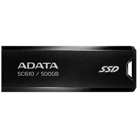 A-Data ADATA SC610 500GB, USB-A 3.1 (SC610-500G-CBK/RD)