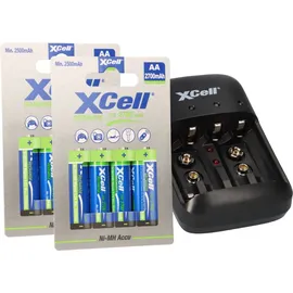 XCell Rechargeable AA 2700 mAh 8 St.