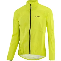 LÖFFLER Herren Regenjacke BIKE WPM POCKET, LEMON, 48