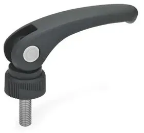 Exzenterspanner, Kunststoff, mit Edelstahl-Schraube (926.1-63-M6-50-A)
