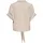 Only ONLPAULA LIFE S/S TIE SHIRT Viskose Beige XL