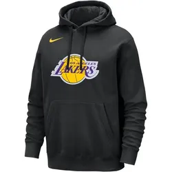 NIKE Herren Fansweatshirt Los Angeles Lakers Club, BLACK, L