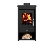 BRUNO BRUNO® Kaminofen Bruno Dajan | Schwarz | 7 kW
