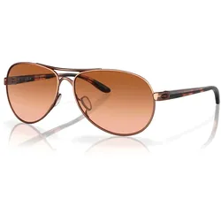Oakley Feedback Brown Gradient, Sonnenbrille - Braun/Schwarz Braun-Getönt