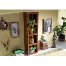 Massivmoebel24 Bücherregal 48 x 35 x 174 cm Braun