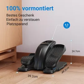 Merach Mini Ellipsentrainer Schwarz