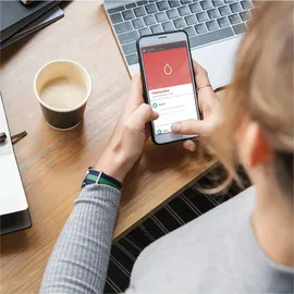 Logilink Wi-Fi Smart Wasserlecksensor Tuya kompatibel weiß