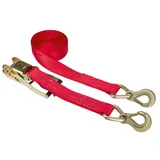 Kerbl Zurrgurt Ratschenzurrgurt 2-teilig 8 m x 50 mm Zugkraft 5000 kg Rot