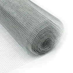 KARAT Drahtgitter feinmaschig - Maschenweite 6,3 mm - verzinkt - Metallgitter als Volierendraht / 0,5 x 5 m