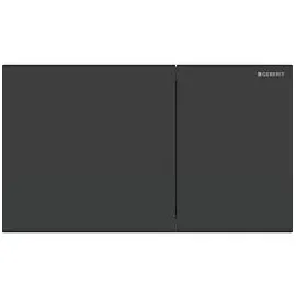 Geberit Sigma70 Betätigungsplatte Edelstahl schwarz matt/easy-to-clean-beschichtet