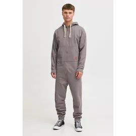 Blend Overall BLEND "Overall BHSalinho", Herren, Gr. L, N-Gr, grau (pewter mix), Obermaterial: 60% Baumwolle CO. 40% Polyester PES., Overalls Overall