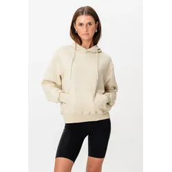 Schwerer Hoodie - Beige - TeeShoppen
