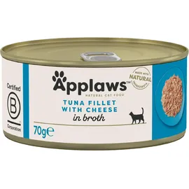 Applaws Thunfischfilets & Käse 24 x 70 g