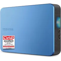 Toshiba Canvio Flex 4 TB USB 3.0 Blau