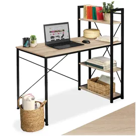 Tectake Schreibtisch 122 x 61 x 120 cm