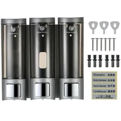 200 ml * 3 Wandmontage Seifenspender Shampoo Spender Seife Seifenspender