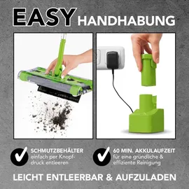 TV Werbung Unser Original Sweeper G2 Akku-Besen grün