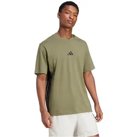 adidas Essentials 3-Streifen Single Jersey Tee - L
