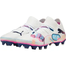 Puma FUTURE 7 MATCH VOL. UP FG/AG WEISS 10,5 - Schwarz/Weiß/Blau - 45