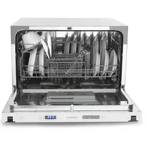 Klarstein Havasia UV 6 Secret Einbau-Geschirrspüler (vollintegrierbar, 550 mm breit)