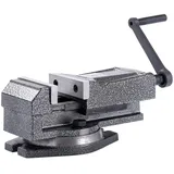 KATSU Schraubstock 3" 80mm, Präzision 360 Grad drehbare Drehbasis Radialsäulen Bohrmaschine Drehmaschine Fräsmaschine Klemme für Mechaniker und Ingenieure 4021543