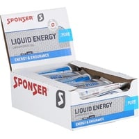 Sponser Sport Food Liquid Energy Pure 18 x 70g Kohlenhydratgel | Mindesthaltbarkeit 31.05.2025