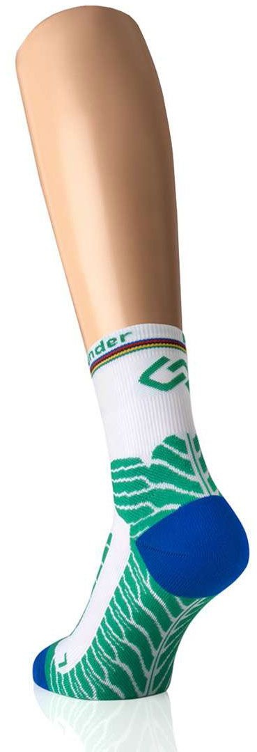 Under Pressure Sockx - halbhohe Socken mit Kompression 2 St weiss Unisex