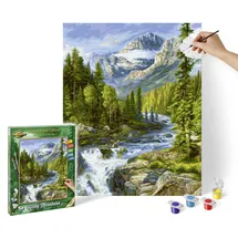 Schipper Rocky Mountains Malen nach Zahlen 1 St. 40 x 50 cm