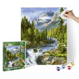 Schipper Rocky Mountains Malen nach Zahlen 1 St. 40 x 50 cm