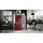 Vladon Highboard 79 x 105,5 x 35,5 cm Bordeaux / Weiß