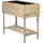 Dobar Hochbeet 80 x 40 x 78 cm Beige