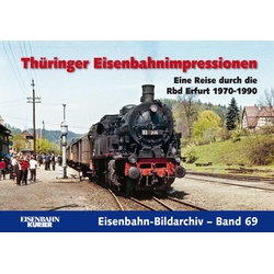 Thüringer Eisenbahnimpressionen als Buch von Thomas Frister