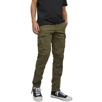 JACK & JONES Herren Jpstace Jjtucker Ama Noos Cargohose, Olivennacht, 32W / 32L EU