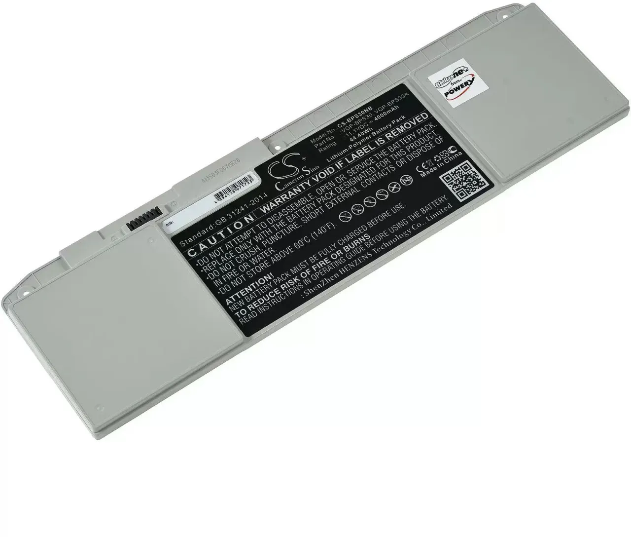 Akku für Sony Vaio SVT13 Ultrabook/ Typ VGP-BPS30 - 11,1V - 4000 mAh