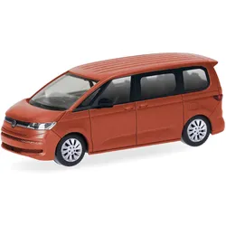 Herpa 431156 1:87 Volkswagen (VW) Multivan, Energetic Orange Metallic